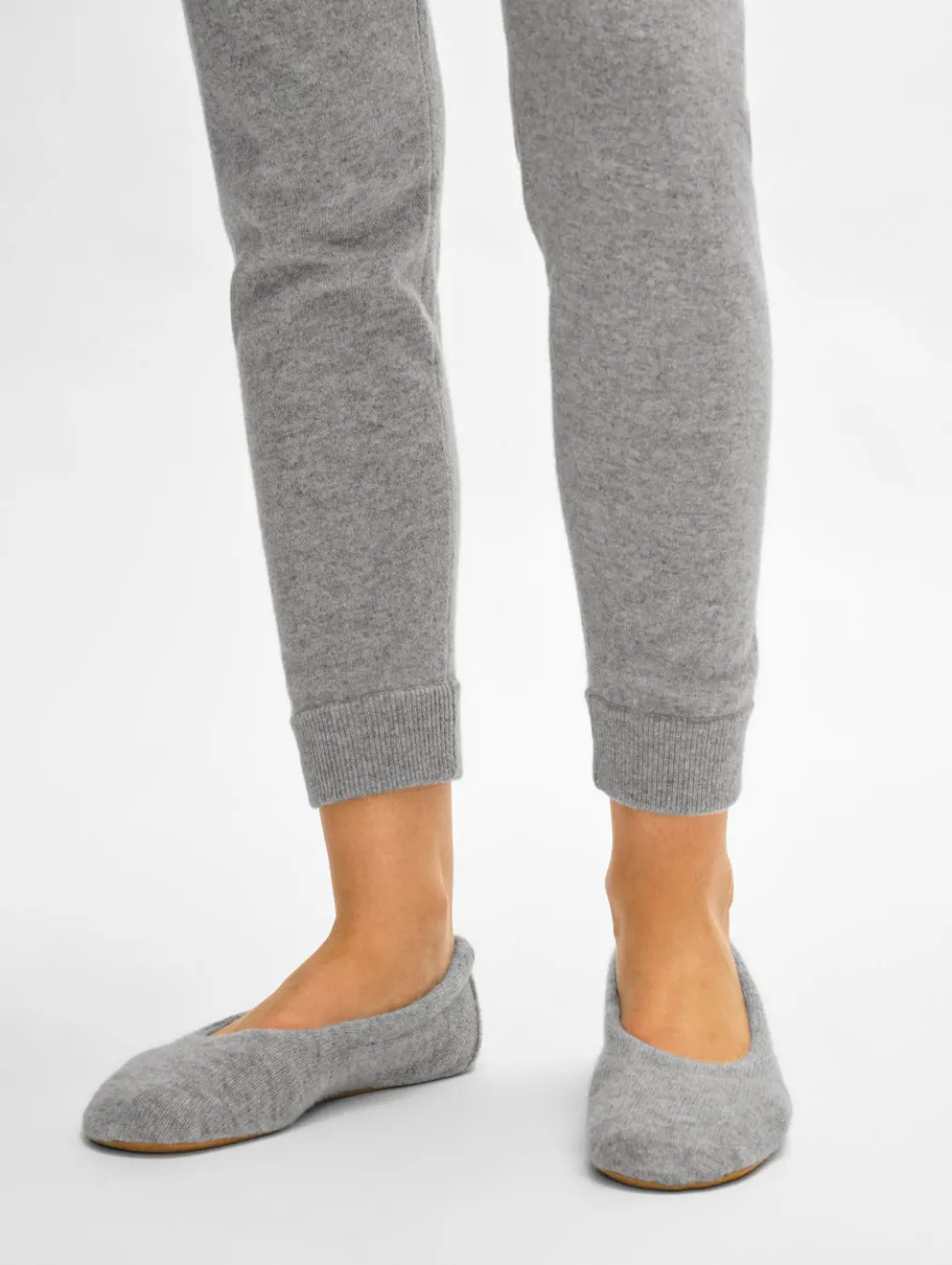cashmere ballet slipper