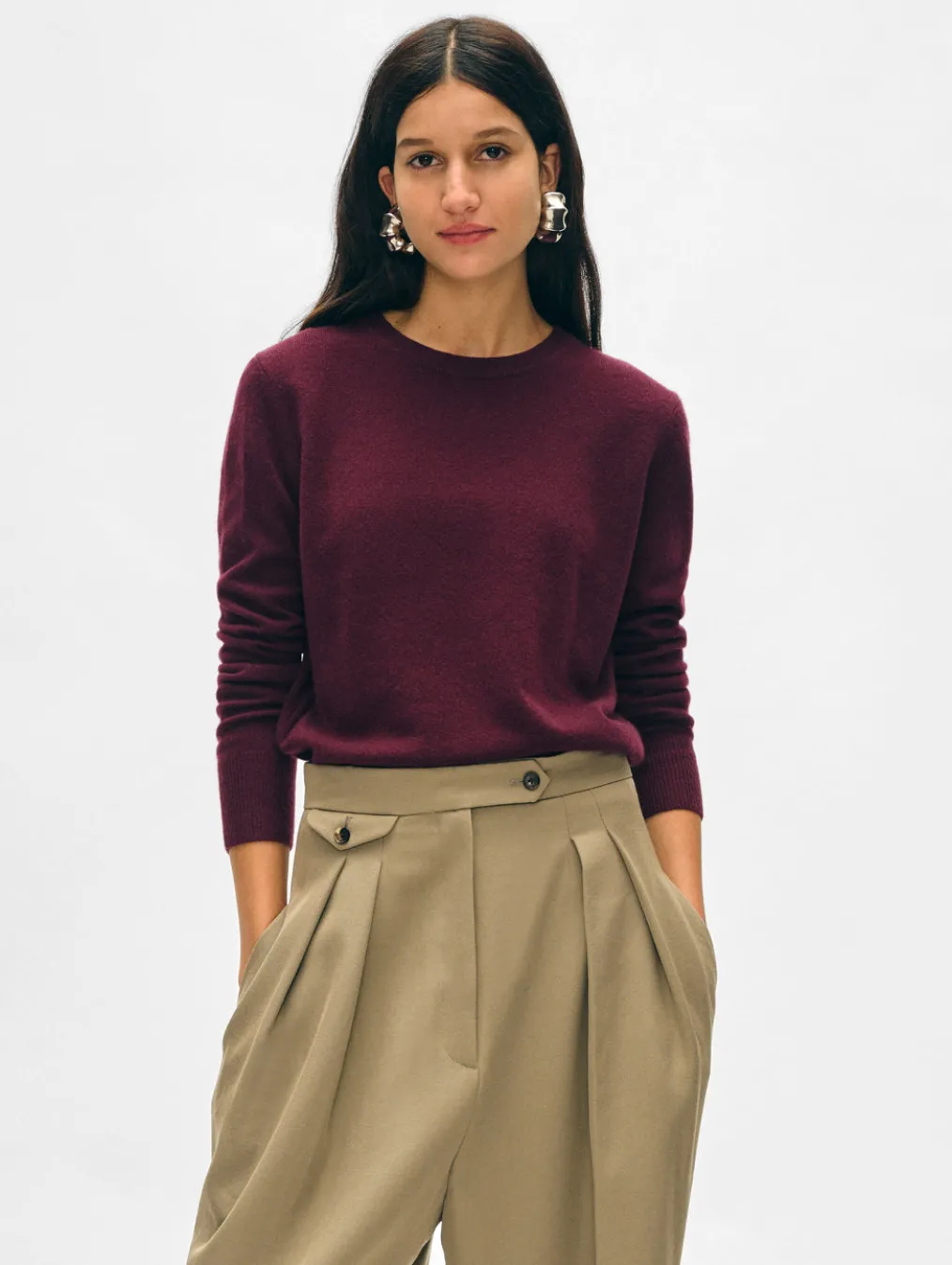 cashmere crewneck