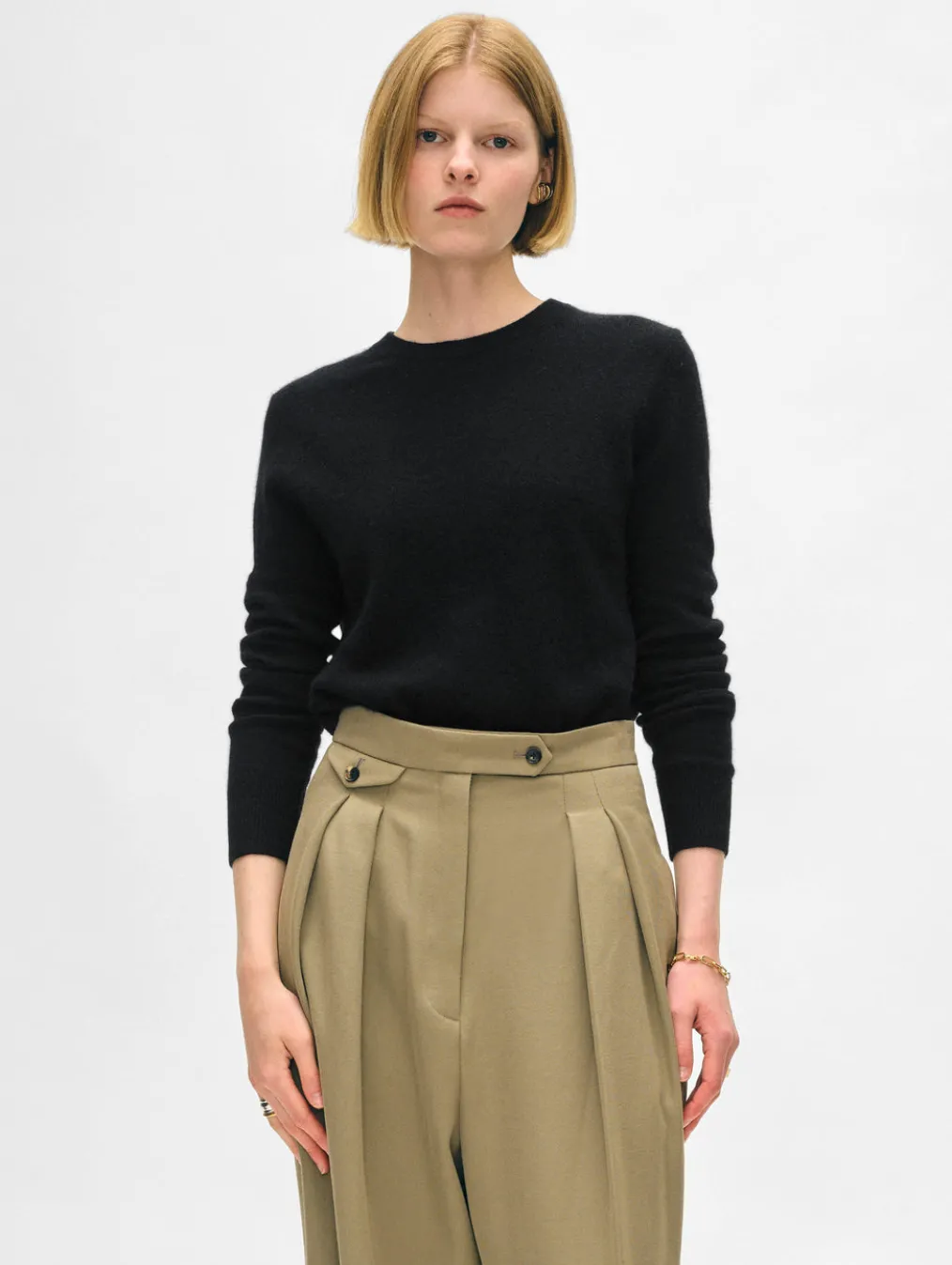 cashmere crewneck