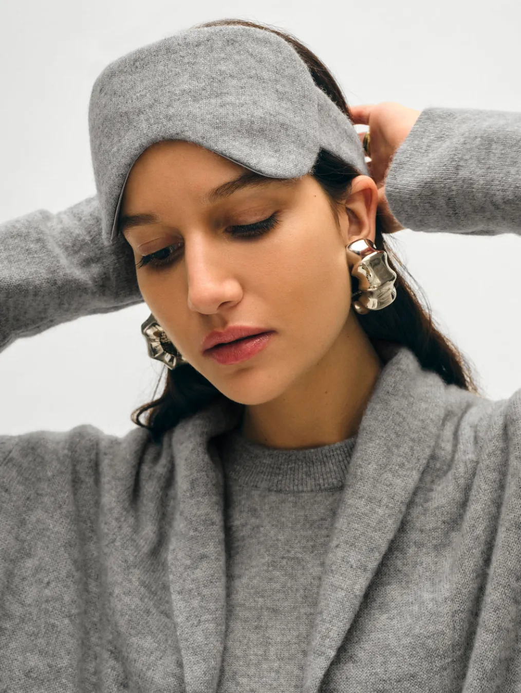 cashmere eye mask
