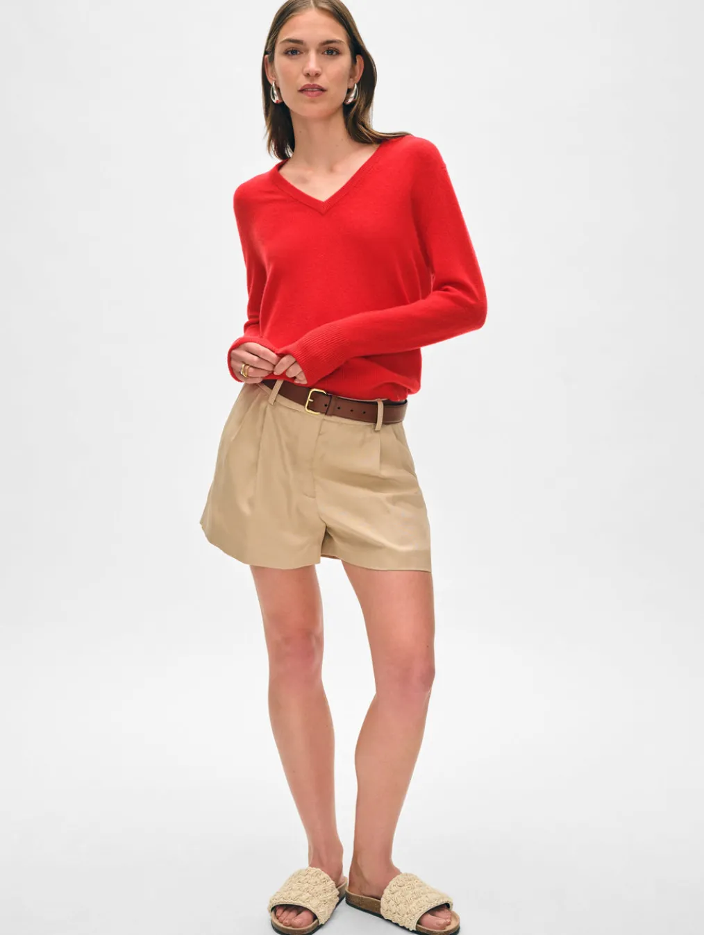 cashmere v neck