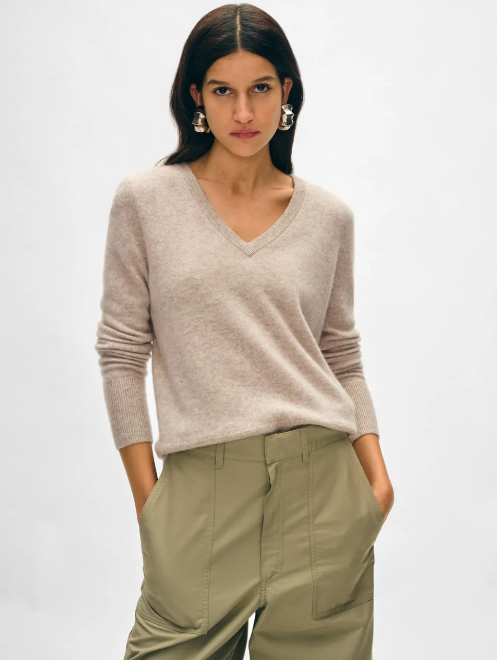 cashmere v neck
