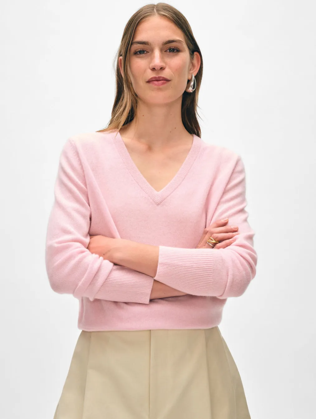 cashmere v neck