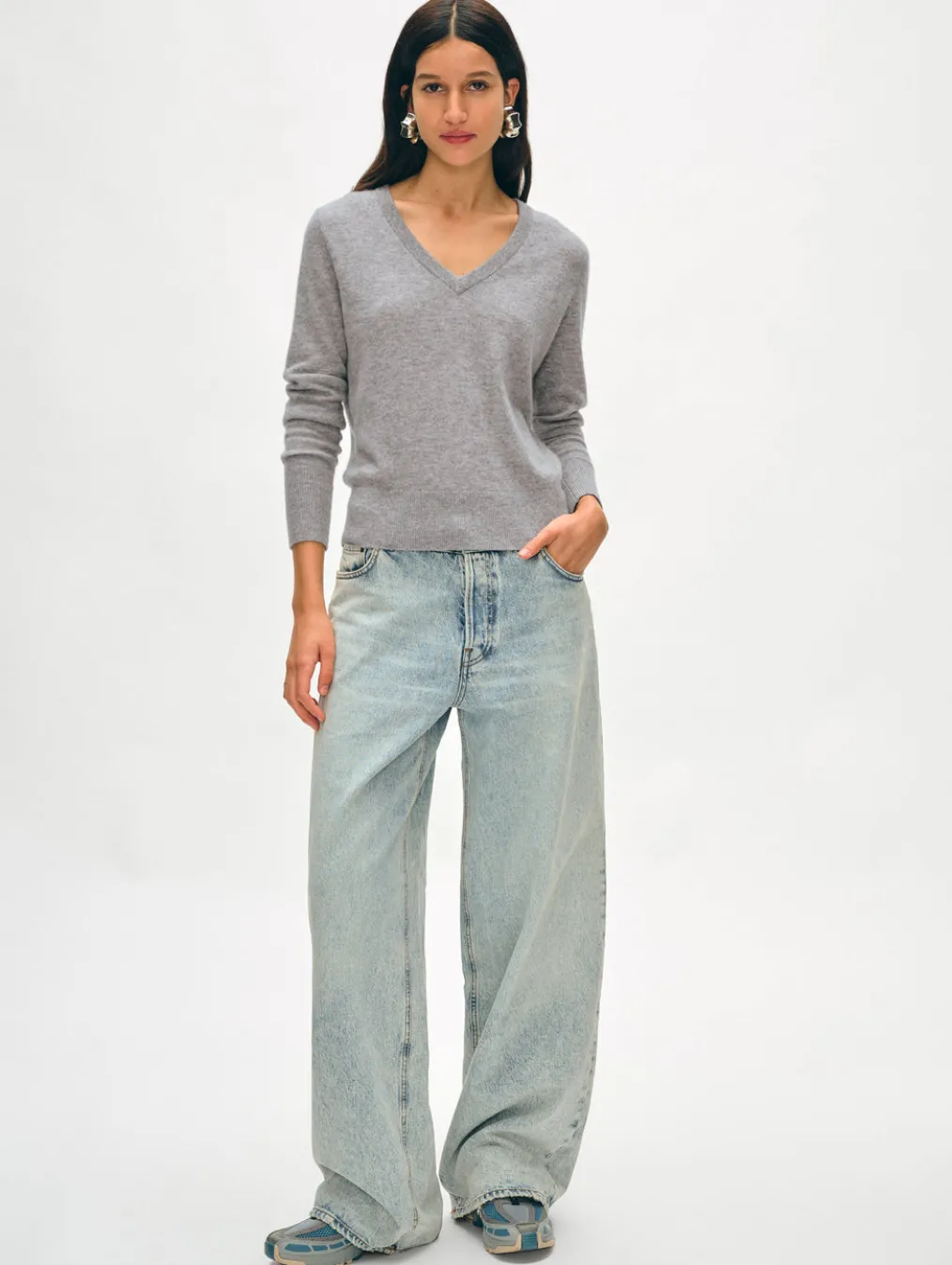 cashmere v neck
