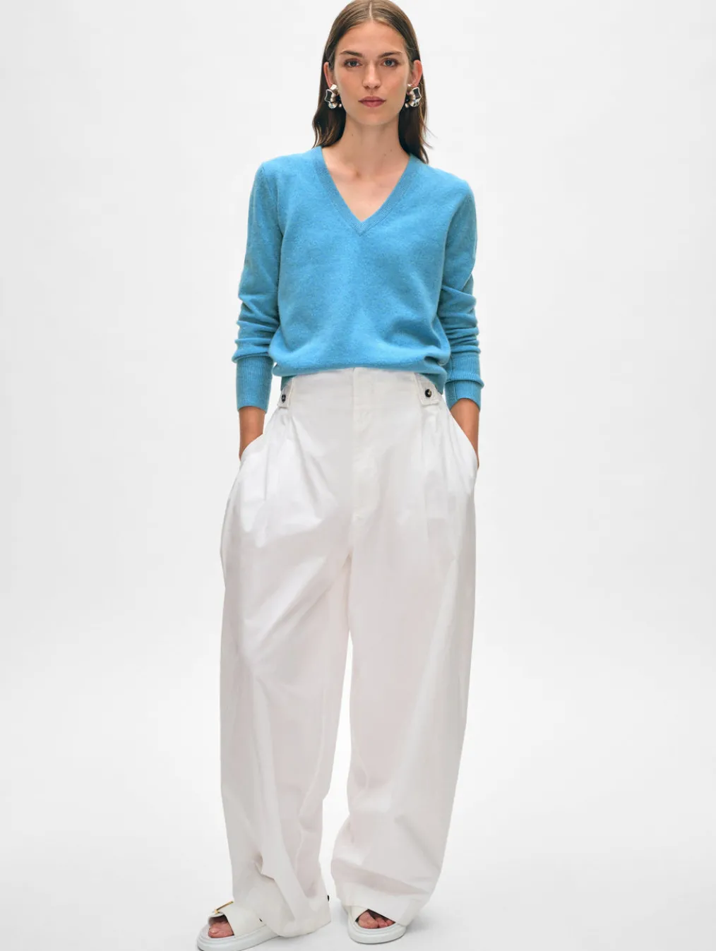 cashmere v neck