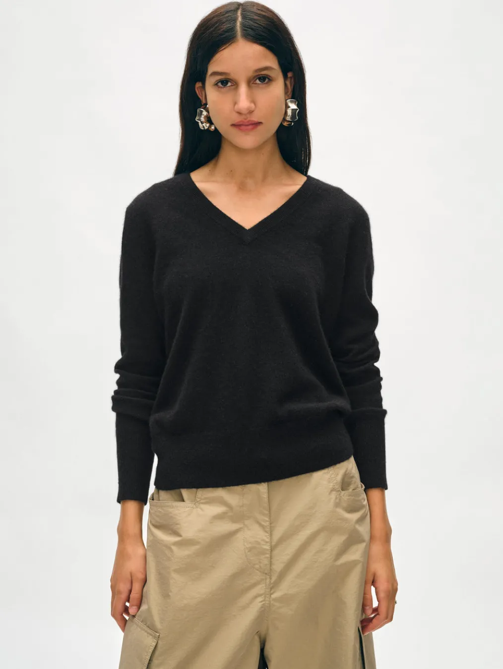cashmere v neck