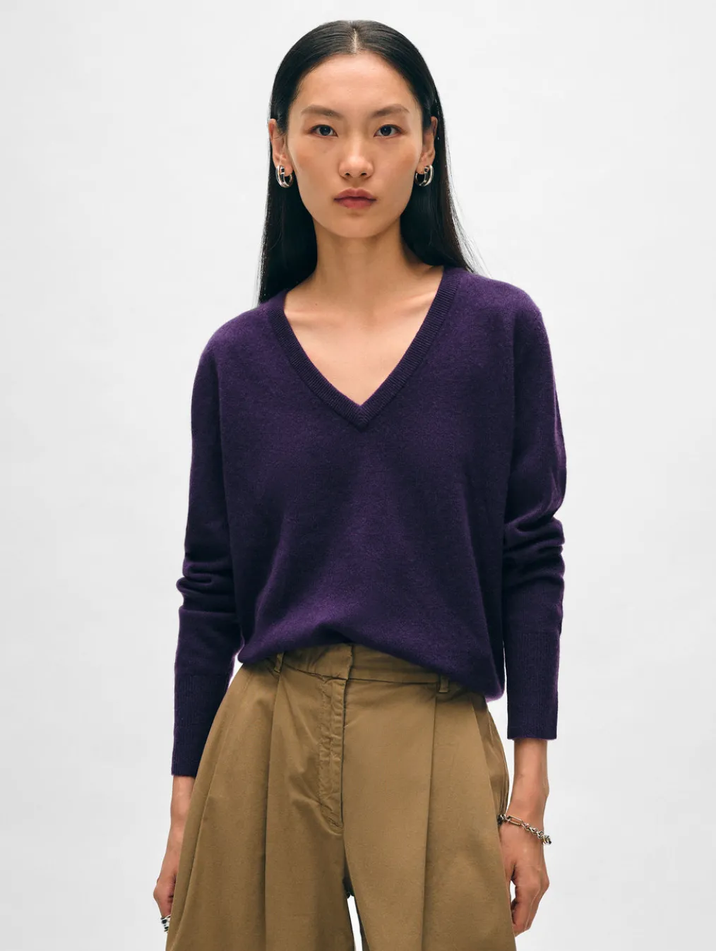 cashmere v neck