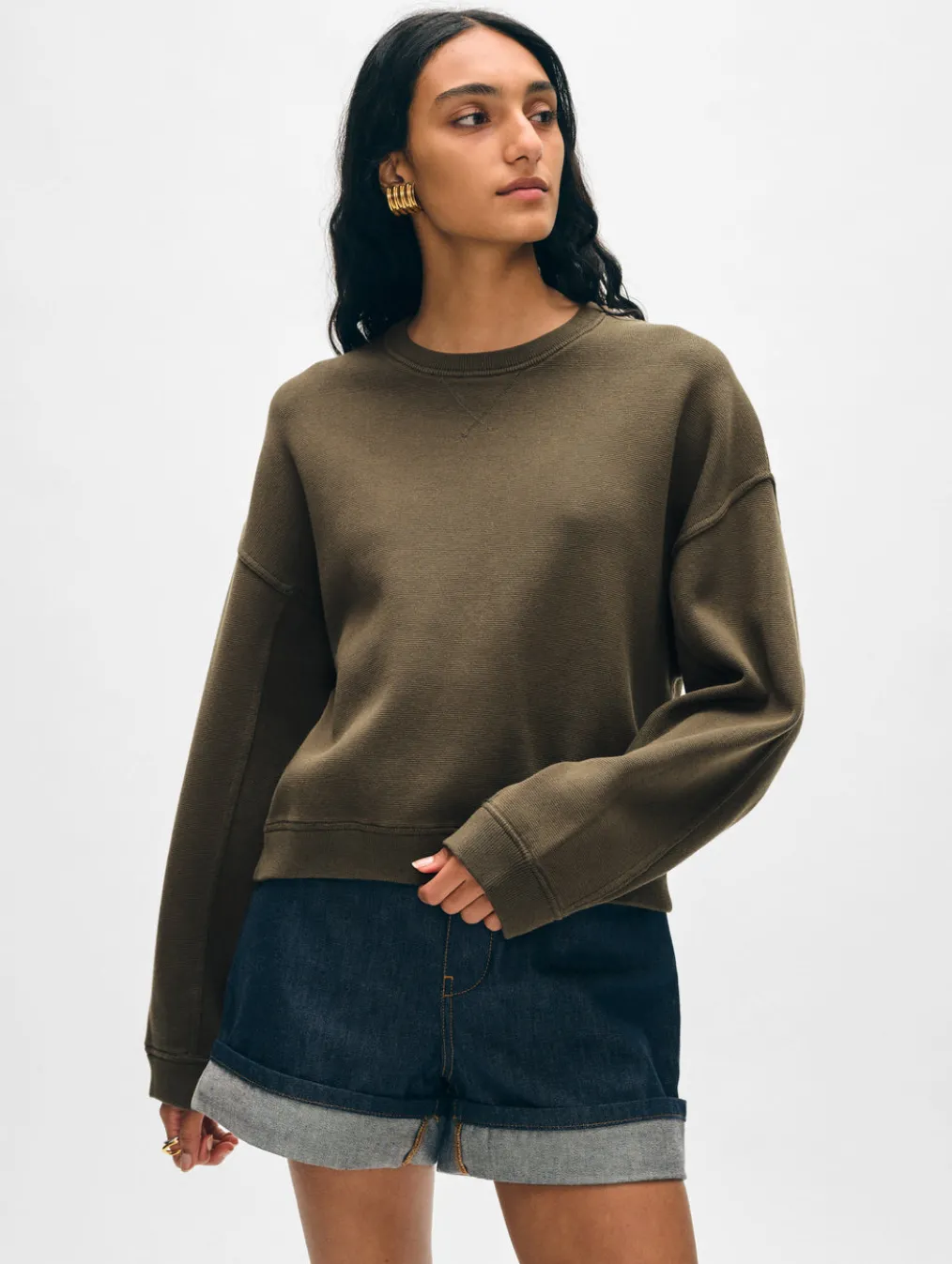 superfine organic cotton sweatshirt